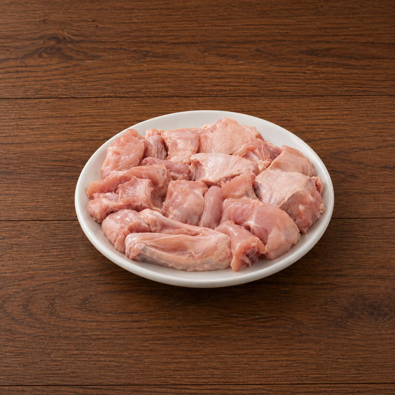 Chicken Mix Cut (neck, wings, tail part and backbone pieces) - 480g to 500g Pack