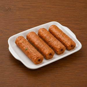 Delhi 6 Mutton Seekh Kebab (200g Pack, 4 Pieces)
