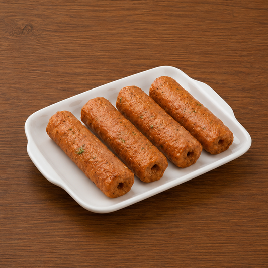Delhi 6 Mutton Seekh Kebab (200g Pack, 4 Pieces)