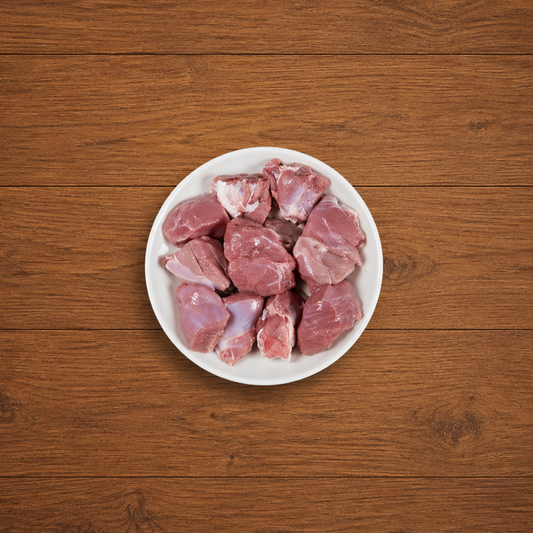 Premium Rich Goat Raan / Leg - Curry Cut (380 to 400g Pack)