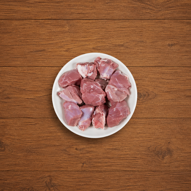 Premium Rich Goat Raan / Leg - Curry Cut (380 to 400g Pack)