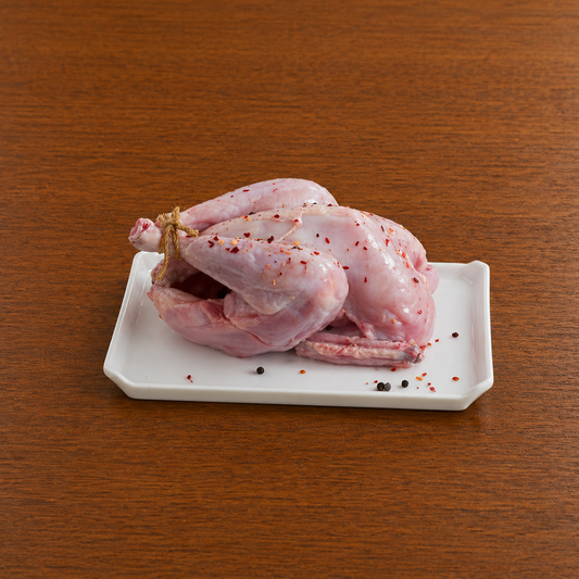 Premium Tender & Antibiotic-residue-free Tandoori Spring Chicken (Skinless) (550g to 700g)